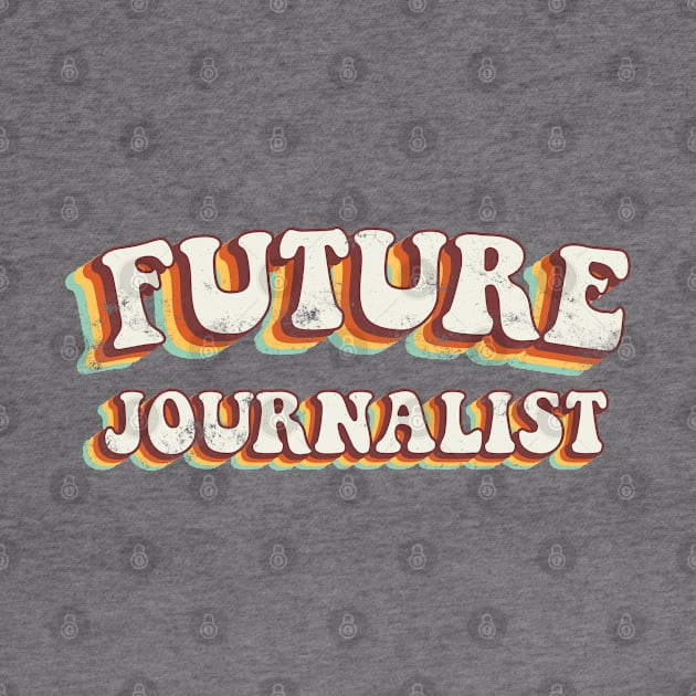 Future Journalist - Groovy Retro 70s Style by LuneFolk